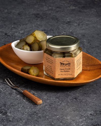 PicklesOPEN CROCK ICE PICKLES - Crispy Vinegary Beginning with Lingering Sweet Finishdelicacyfarm marketSaving Shepherd