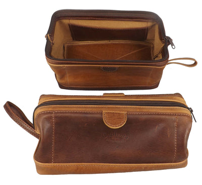 PurseCOSMETIC BAG - Amish Handmade Leather Travel Casebagcrossbody bagSaving Shepherd