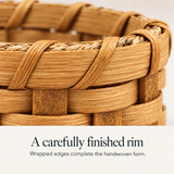 Recipe Card BasketRecipe Card Basket with Wooden Lid | Amish HandwovenAmish-HandwovenbasketsSaving Shepherd