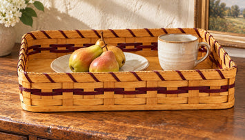 Serving TrayServing Tray | Amish Handwoven WoodAmerican-HandcraftedAmish-HandwovenSaving Shepherd