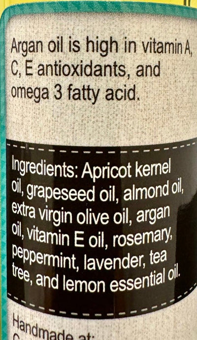 ShampooROSEMARY MINT TEA TREE HAIR OIL - Amish Handcrafted Shine Boosting Scalp & Hair Treatmentgeneral healthhair oilSaving Shepherd