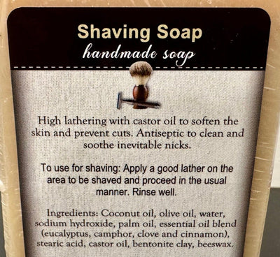 Shaving ProductsSHAVING SOAP BAR - Amish Handcrafted High Lather Soothing & Antisepticbar soapgeneral healthSaving Shepherd