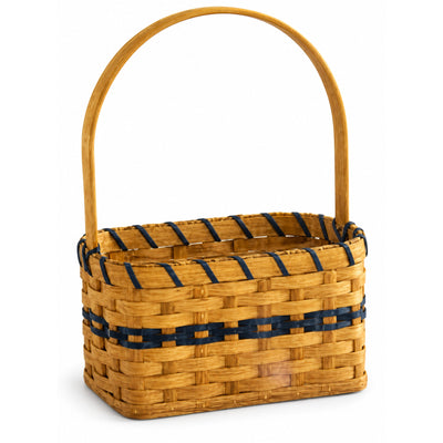 Silverware BasketSilverware Basket with Solid Wooden Handle | Amish HandwovenAmerican-HandcraftedAmish-HandwovenSaving Shepherd