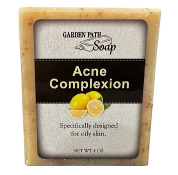 SoapACNE COMPLEXION BAR SOAP - Clarifying Oatmeal Wheat Germ Lemongrassacnebar soapSaving Shepherd