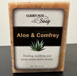 SoapALOE & COMFREY BAR SOAP - Amish Handcrafted Calming Lavender Rosemary & Peppermintaloealoe veraSaving Shepherd