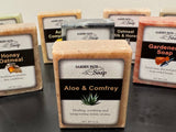 SoapALOE & COMFREY BAR SOAP - Amish Handcrafted Calming Lavender Rosemary & Peppermintaloealoe veraSaving Shepherd