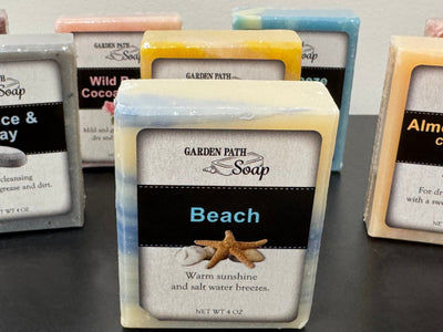 SoapBEACH BAR SOAP - Amish Handcrafted Fresh, Clean & All - Naturalbar soaphand soapSaving Shepherd