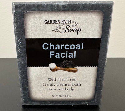 SoapCHARCOAL FACIAL BAR SOAP - Amish Handcrafted Purifying, Gentle & All - Naturalbar soapcharcoalSaving Shepherd