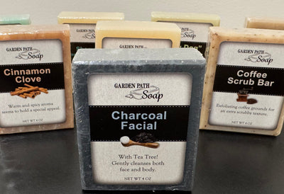 SoapCHARCOAL FACIAL BAR SOAP - Amish Handcrafted Purifying, Gentle & All - Naturalbar soapcharcoalSaving Shepherd
