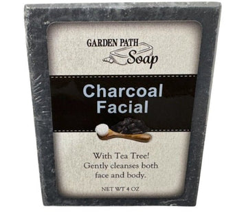 SoapCHARCOAL FACIAL BAR SOAP - Amish Handcrafted Purifying, Gentle & All - Naturalbar soapcharcoalSaving Shepherd