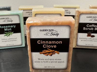 SoapCINNAMON CLOVE BAR SOAP - Amish Handcrafted Warm, Spiced & All - Naturalautumnbar soapSaving Shepherd