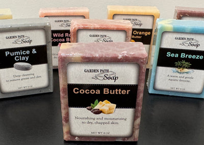 SoapCOCOA BUTTER BAR SOAP - Earthy Patchouli Mellowed By Lavenderbar soaphand soapSaving Shepherd