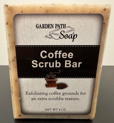 SoapCOFFEE SCRUB BAR SOAP - Amish Handcrafted Exfoliating, Energizing & All - Naturalbar soapcoffeeSaving Shepherd
