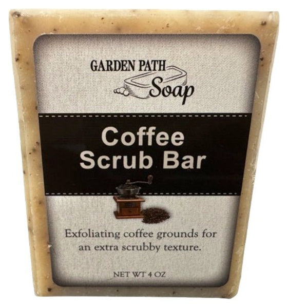 SoapCOFFEE SCRUB BAR SOAP - Amish Handcrafted Exfoliating, Energizing & All - Naturalbar soapcoffeeSaving Shepherd