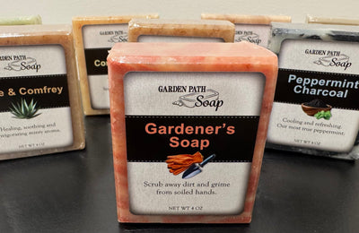 SoapGARDENER'S BAR SOAP - Amish Handcrafted Exfoliating, Fresh & All - Naturalbar soaphand soapSaving Shepherd