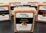 SoapHONEY OATMEAL BAR SOAP - Amish Handcrafted Soothing, Moisturizing & All - Naturalbar soaphand soapSaving Shepherd