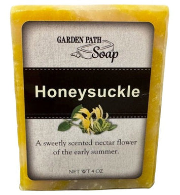 SoapHONEYSUCKLE BAR SOAP - All Natural Sweet Floral Scentbar soaphand soapSaving Shepherd
