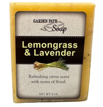 SoapLEMONGRASS LAVENDER BAR SOAP - Amish Handcrafted Fresh, Calming & All - Naturalbar soaphand soapSaving Shepherd