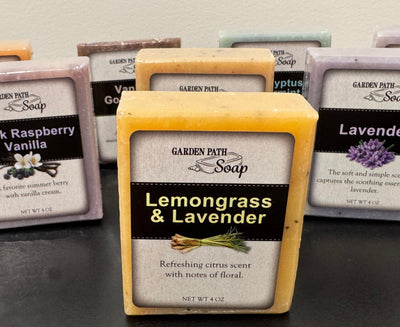 SoapLEMONGRASS LAVENDER BAR SOAP - Amish Handcrafted Fresh, Calming & All - Naturalbar soaphand soapSaving Shepherd