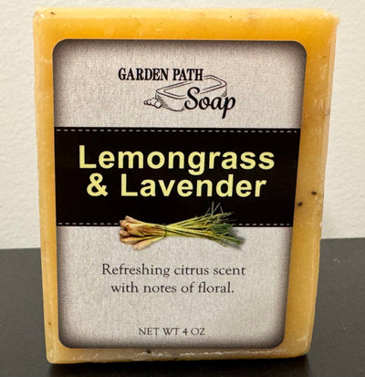 SoapLEMONGRASS LAVENDER BAR SOAP - Amish Handcrafted Fresh, Calming & All - Naturalbar soaphand soapSaving Shepherd