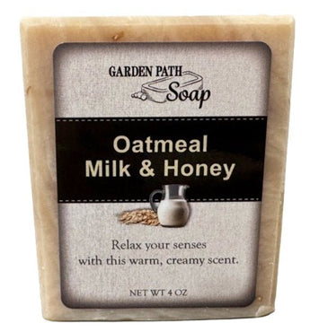 SoapOATMEAL MILK & HONEY BAR SOAP - Amish Handcrafted Gentle, Nourishing & All - Naturalbar soaphand soapSaving Shepherd