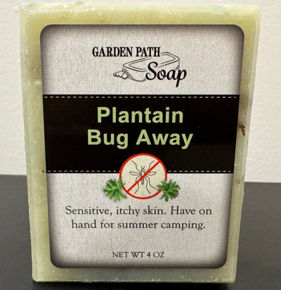 SoapPLANTAIN BUG AWAY BAR SOAP - Amish Handcrafted Herbal Protective & All - Naturalbar soapcitrusSaving Shepherd