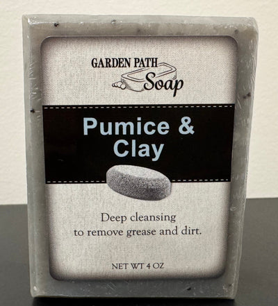 SoapPUMICE & CLAY BAR SOAP - Amish Handcrafted All Natural Deep Cleaningbar soaphand soapSaving Shepherd