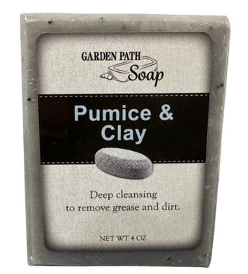 SoapPUMICE & CLAY BAR SOAP - Amish Handcrafted All Natural Deep Cleaningbar soaphand soapSaving Shepherd
