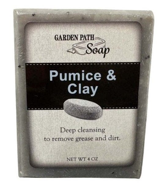 SoapPUMICE & CLAY BAR SOAP - Amish Handcrafted All Natural Deep Cleaningbar soaphand soapSaving Shepherd