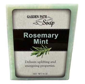 SoapROSEMARY MINT BAR SOAP - Amish Handcrafted Refreshing, Herbal Peppermintbar soaphand soapSaving Shepherd
