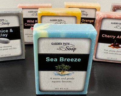 SoapSEA BREEZE BAR SOAP - All Natural Fresh Clean Mist Scentbar soaphand soapSaving Shepherd