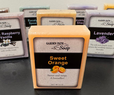 SoapSWEET ORANGE BAR SOAP - Amish Handcrafted Juicy Creamsicle Sweetbar soapcitrusSaving Shepherd