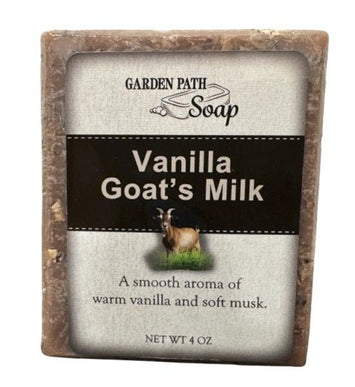 SoapVANILLA GOAT'S MILK BAR SOAP - Amish Handcrafted Creamy, Gentle & All - Naturalbar soaphand soapSaving Shepherd