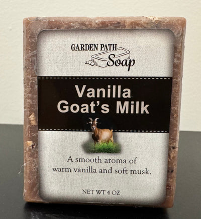 SoapVANILLA GOAT'S MILK BAR SOAP - Amish Handcrafted Creamy, Gentle & All - Naturalbar soaphand soapSaving Shepherd