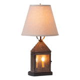 Table LampHarbor Chisel Punched Tin Table Lamp in Kettle BlacklampLightingSaving Shepherd