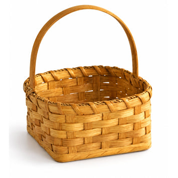 Tabletop Serving Basket6-Inch Square Candy Basket | Amish HandwovenAmerican-HandcraftedAmish-HandwovenSaving Shepherd