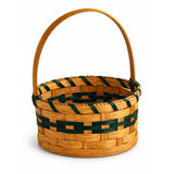 Tabletop Serving BasketWood-Splint 6-Inch Round Candy Basket | Amish MadeAmerican-HandcraftedAmish-HandwovenSaving Shepherd