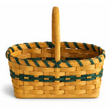 Tabletop Serving BasketWood-Splint Cookie Serving Basket | Amish MadeAmerican-HandcraftedAmish-HandwovenSaving Shepherd