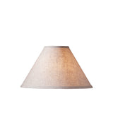 12-Inch Ivory Linen Flared Shade