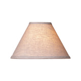 13-Inch Ivory Linen Flared Shade