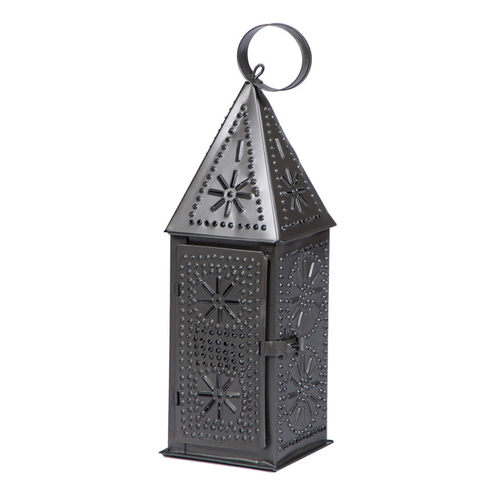Steeple Lantern in Smokey Black