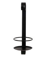 Wall SconceAMISH HAND FORGED WROUGHT IRON SCROLL SCONCE – Rustic Black Wall Jar Candle Holdersconcewall sconceSaving Shepherd