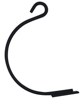 Lambright black Wall Hook Back Plate — original supplier photograph