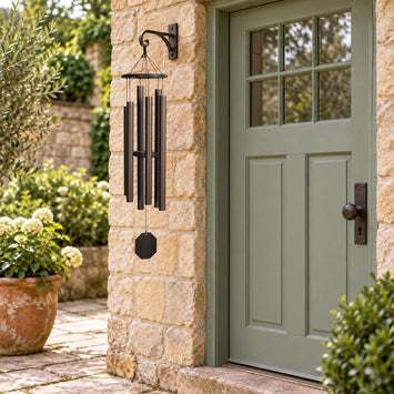 Hummer wind chime in the approved lifestyle setting