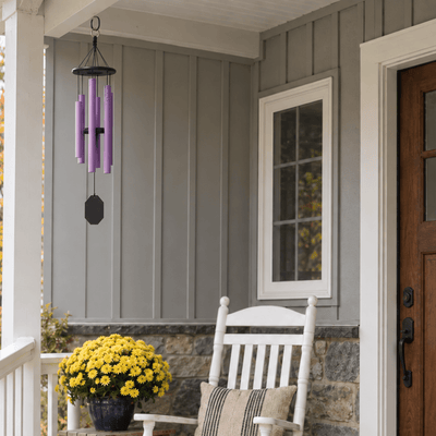 Morning Glory Amish Wind Chime: Handcrafted Garden Music