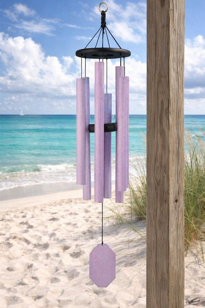 Wind ChimeMORNING GLORY WIND CHIME ~ Amethyst 36 inch Amish Handmade in USAchimeoutdoorSaving Shepherd