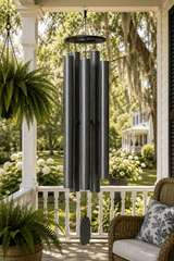 Wind ChimeSPIRIT of MAROON WIND CHIME - 75 inch Hammertone Slate Round ChimeschimeoutdoorSaving Shepherd