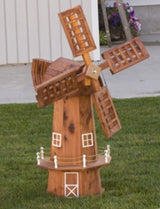 Windmill32" WOOD WINDMILL - Working Wooden Dutch Wind Mill Amish HandmadeAmishwind millSaving Shepherd