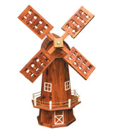 Windmill32" WOOD WINDMILL - Working Wooden Dutch Wind Mill Amish HandmadeAmishwind millSaving Shepherd