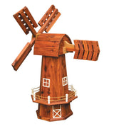 Windmill32" WOOD WINDMILL - Working Wooden Dutch Wind Mill Amish HandmadeAmishwind millSaving Shepherd